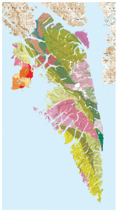 Geologic Map of Baranof Island